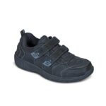 Orthofeet Men's Alamo Black Sneakers