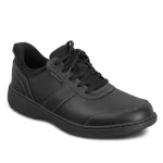 Orthofeet Men's Pierre Hands-Free Black Casual Shoes