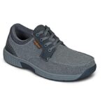Orthofeet Men’s Porto Casual Shoes Grey