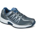 Orthofeet Men's Sprint Tie-Less Grey Sneakers