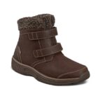 Orthofeet Women’s Florence Waterproof Boots Brown