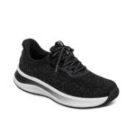 Orthofeet Women's Nira Hands-Free Sneakers Black